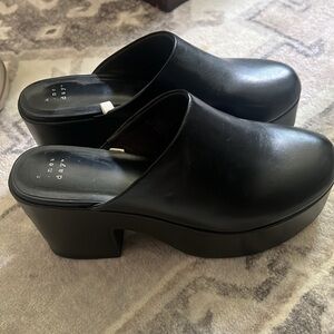 A new day target brand size 9 1/2 black platform